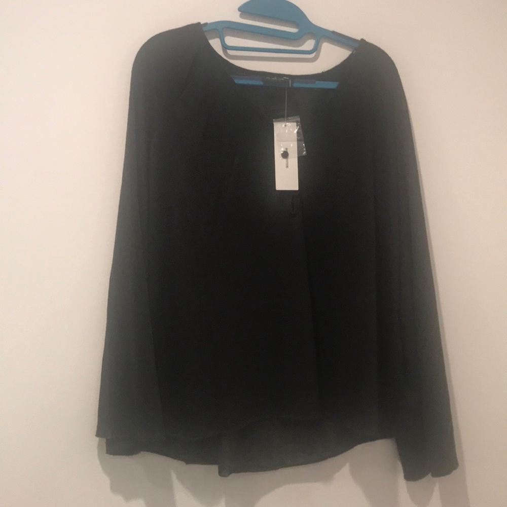 Out from under the Blair’s Henley top